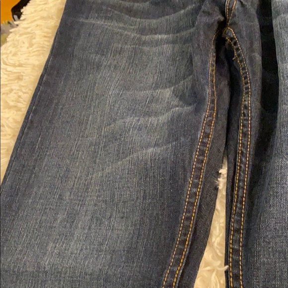 Brody Jeans Slim Straight 28 x 32 Whiskering - Picture 6 of 9
